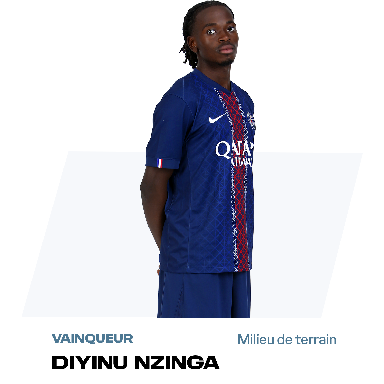 DIYINU NZINGA Vainqueur