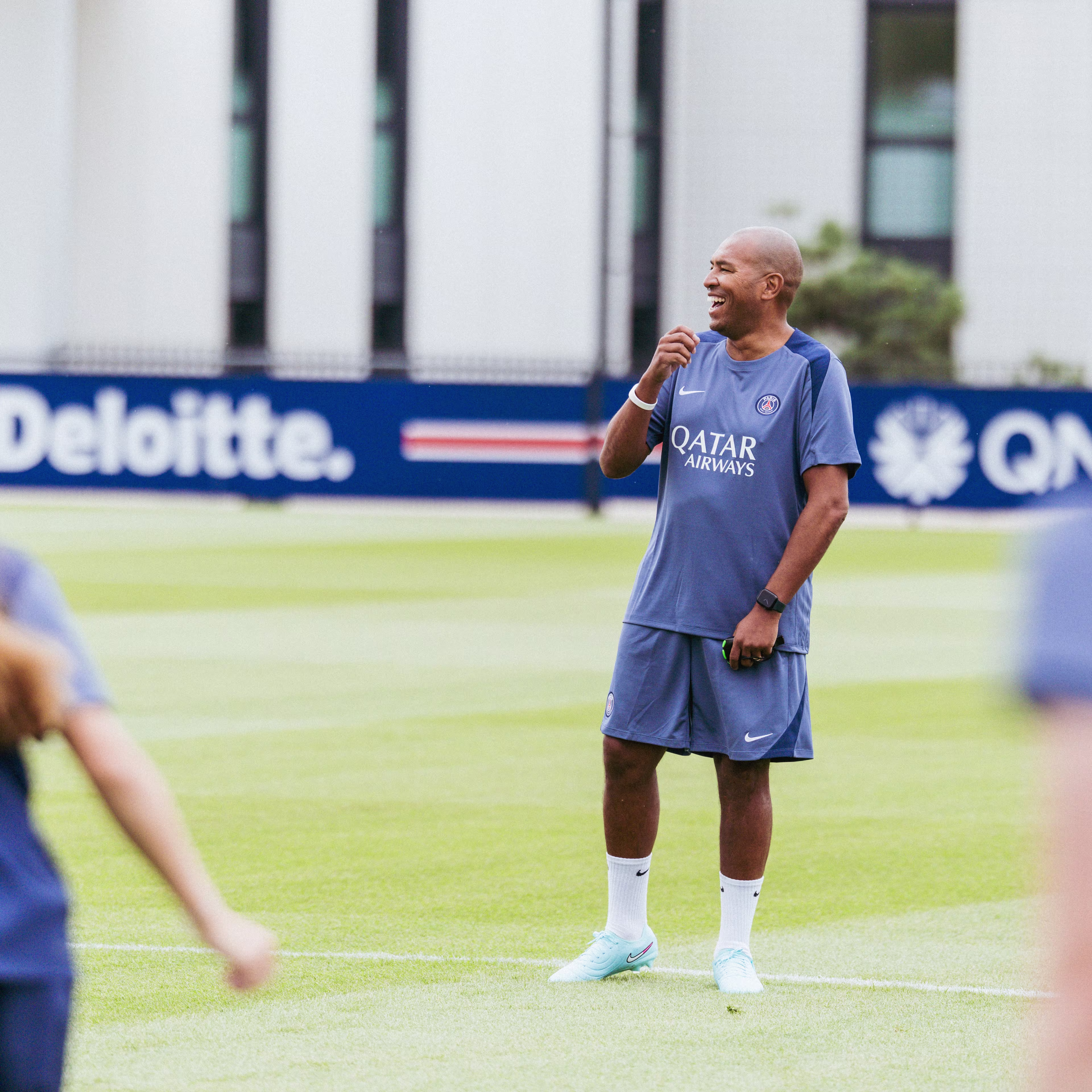 Paulo Cesar met un terme à sa première séance d'entraînement
